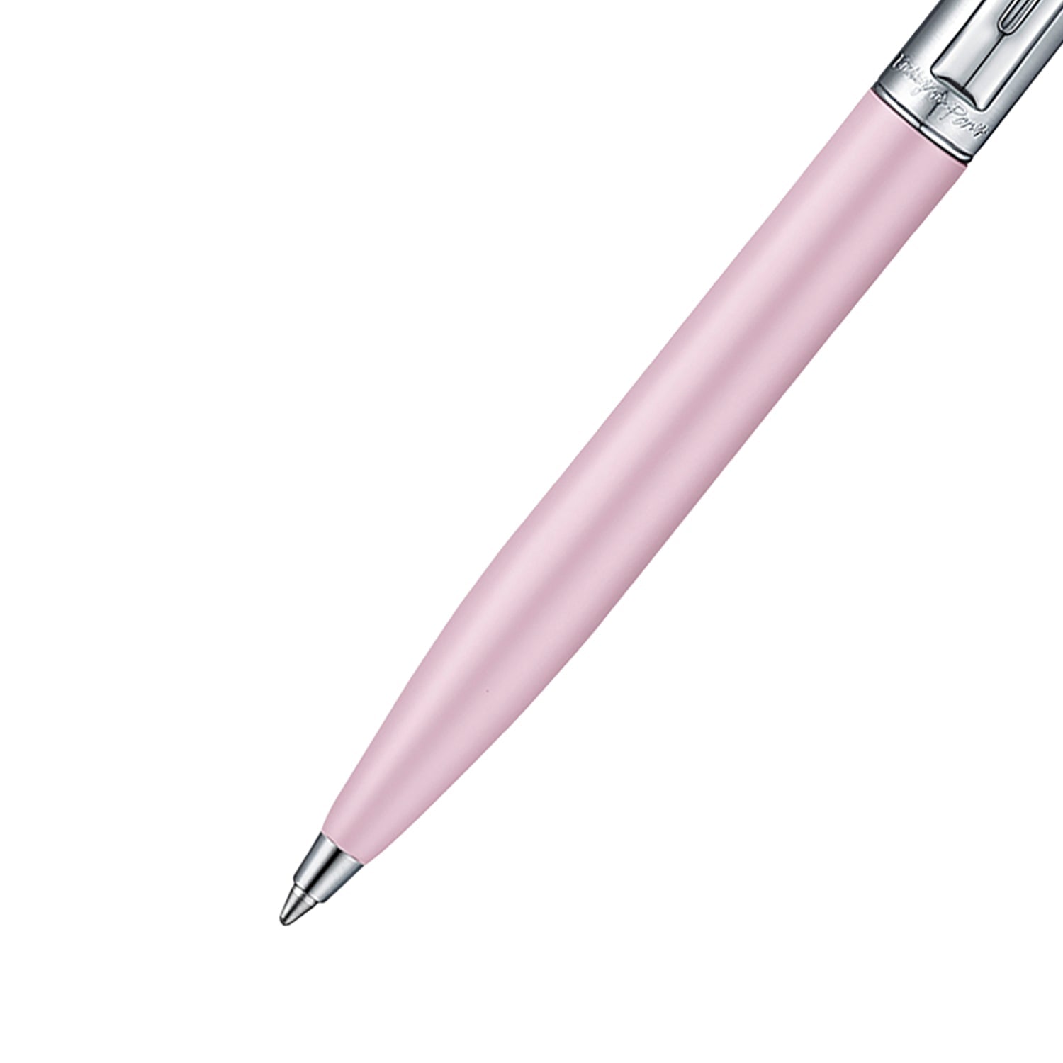 Sheaffer Gift Set ft. Emily in Paris Sentinel 321 Pink Matte Finish Ballpoint Pen with Chrome Trims and Full-Grain Leather Credit Card Holder