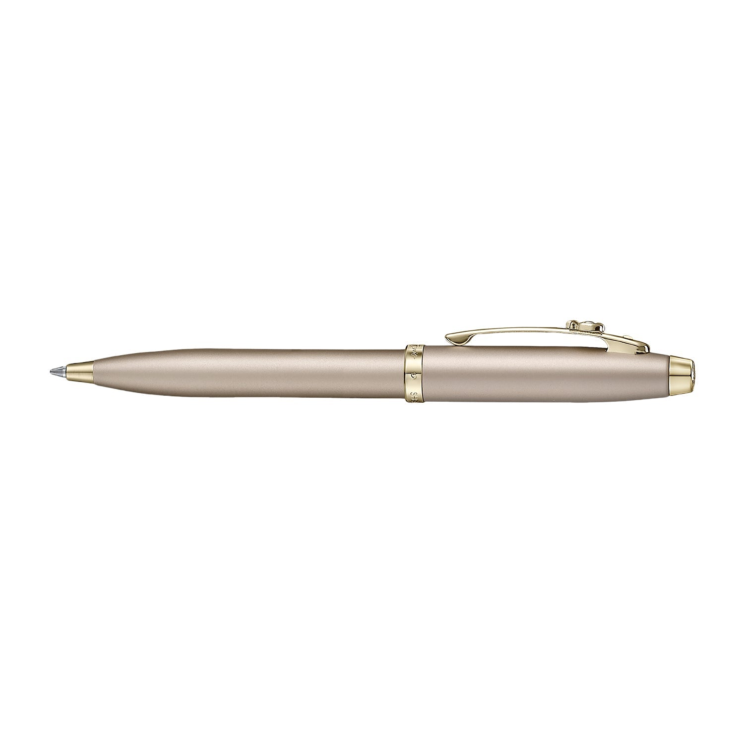 Sheaffer Gift Set ft. 100 Emily in Paris 9377 Champagne Gold Ballpoint Pen with Champagne Gold Trims and Hardbound Small Notebook