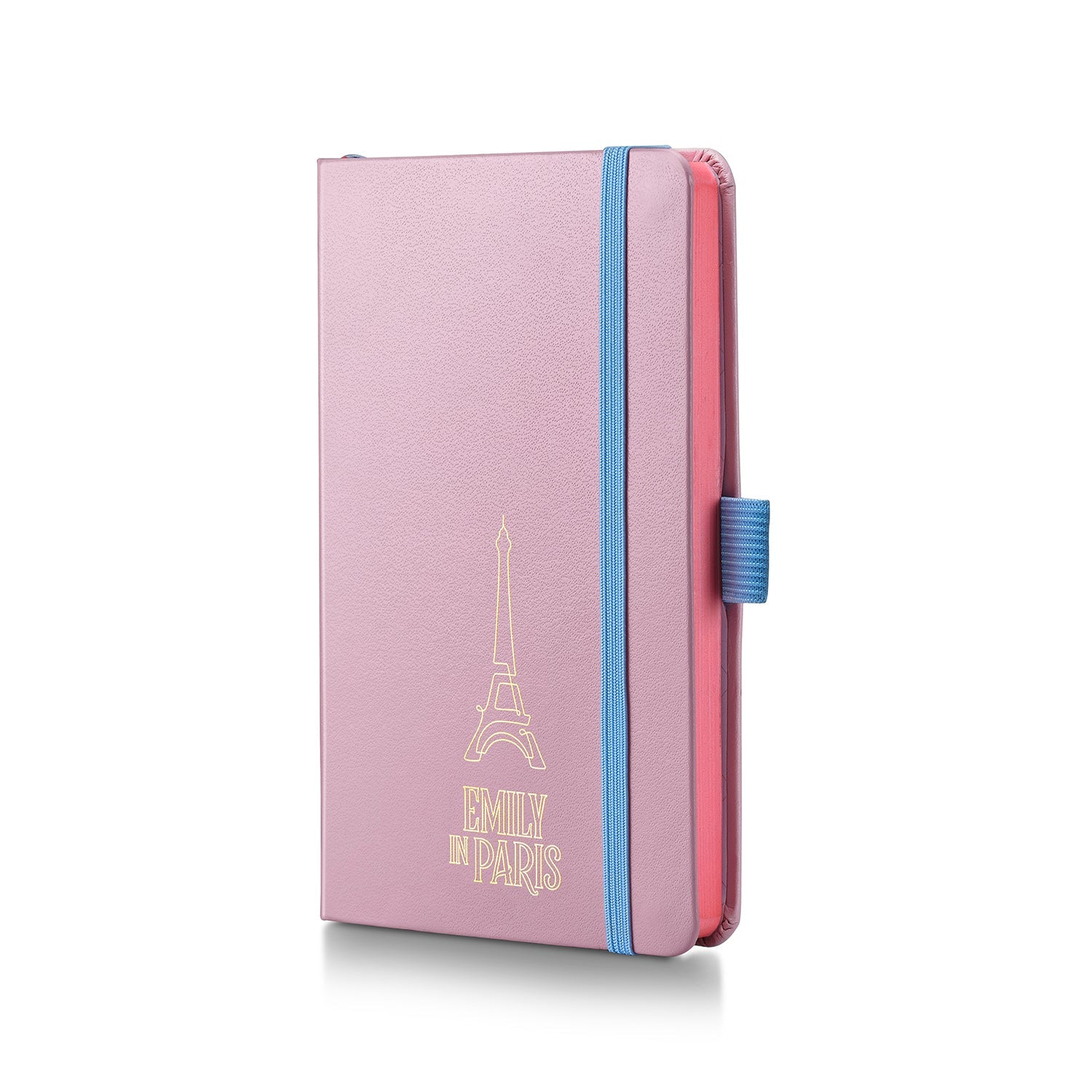 Sheaffer Emily in Paris Small Journal 90 GSM Ink Friendly Paper with Embossed Eiffel Tower - Pink