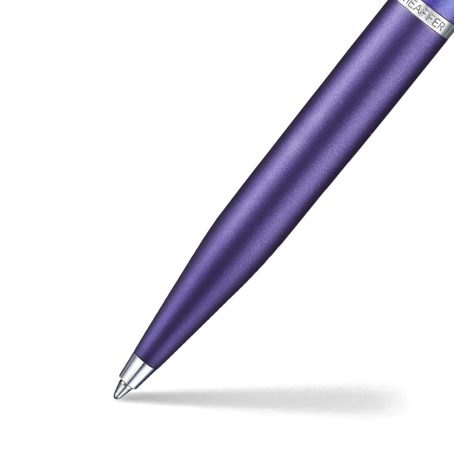 Sheaffer VFM 9430 Expressions Blue and Purple Pearlised Gradient Ballpoint Pen with Chrome-Plated Trims
