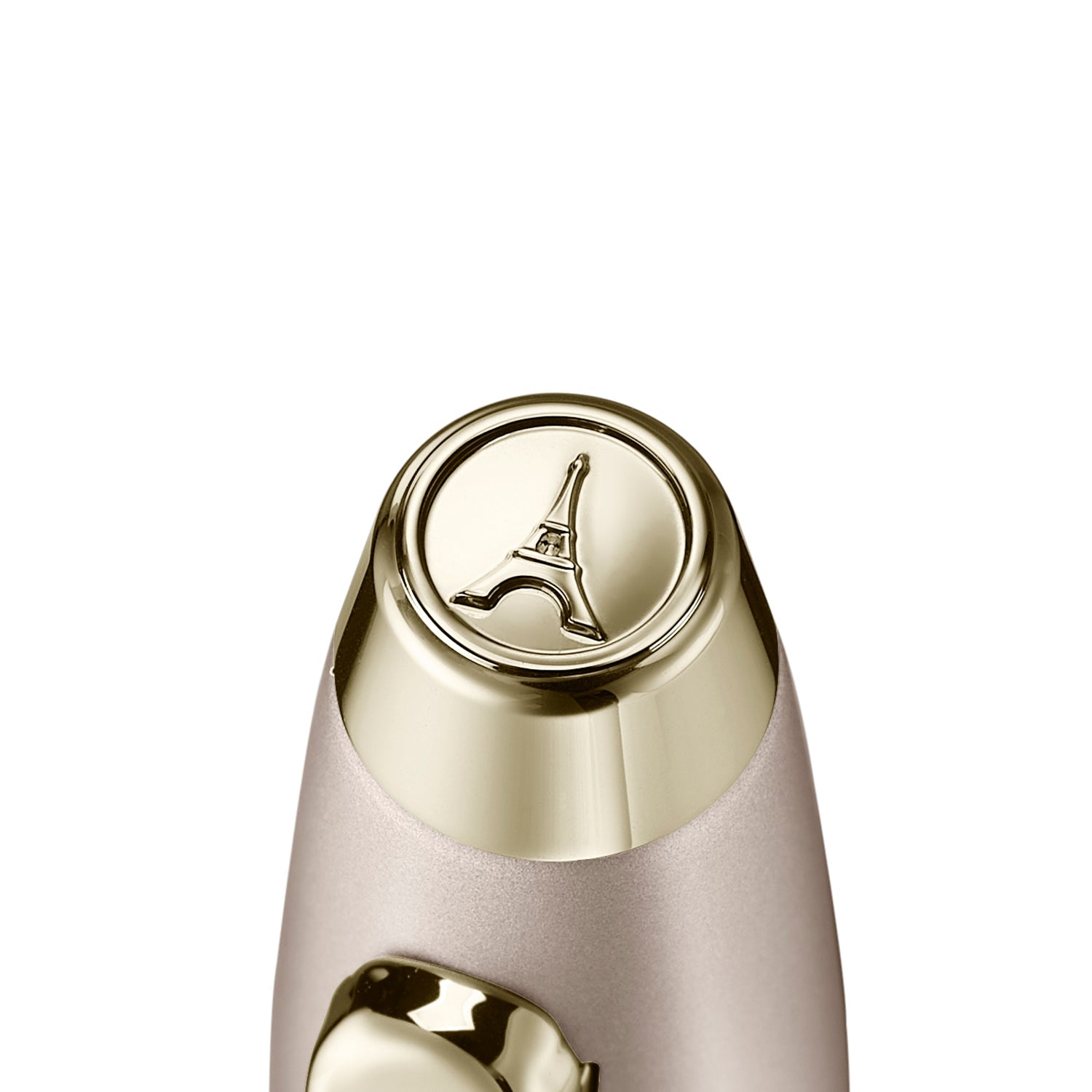 Sheaffer 100 Emily in Paris 9377 Champagne Gold Fountain Pen with Champagne Gold Trims and Bow-Shaped Clip Emblem (Fine)