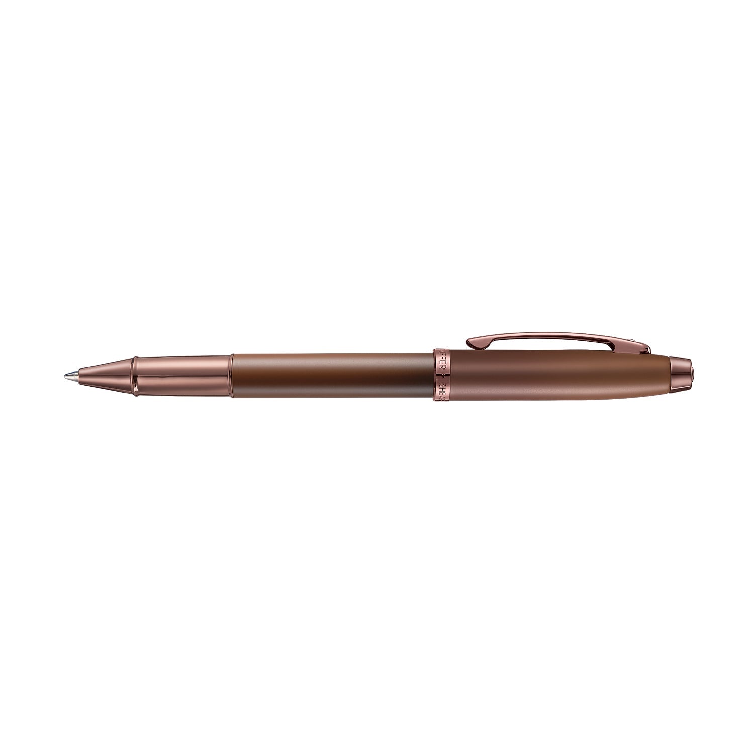 Sheaffer® 100 9374 Coffee Edition Matt Brown Rollerball Pen with Regal Brown PVD Trims
