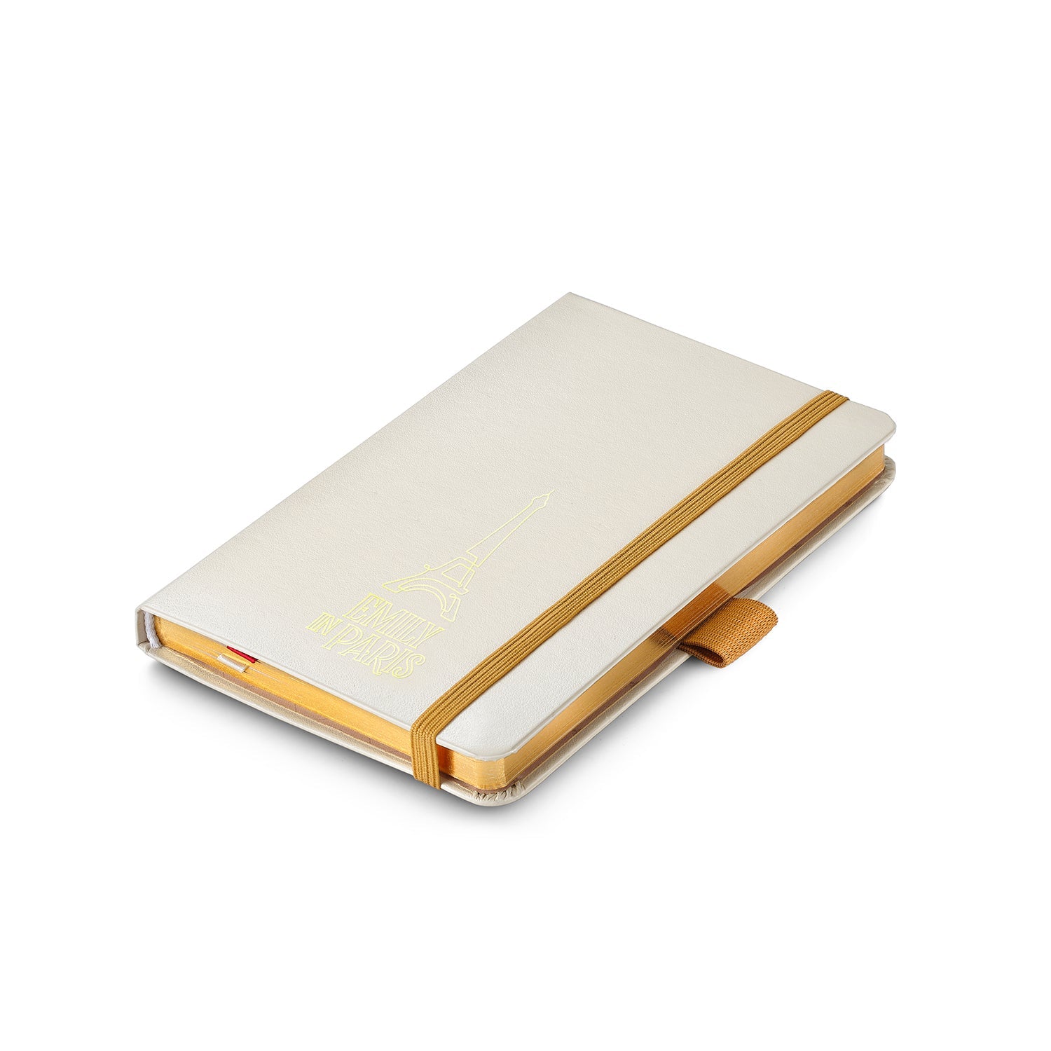 Sheaffer Gift Set ft. 100 Emily in Paris 9377 Champagne Gold Ballpoint Pen with Champagne Gold Trims and Hardbound Small Notebook