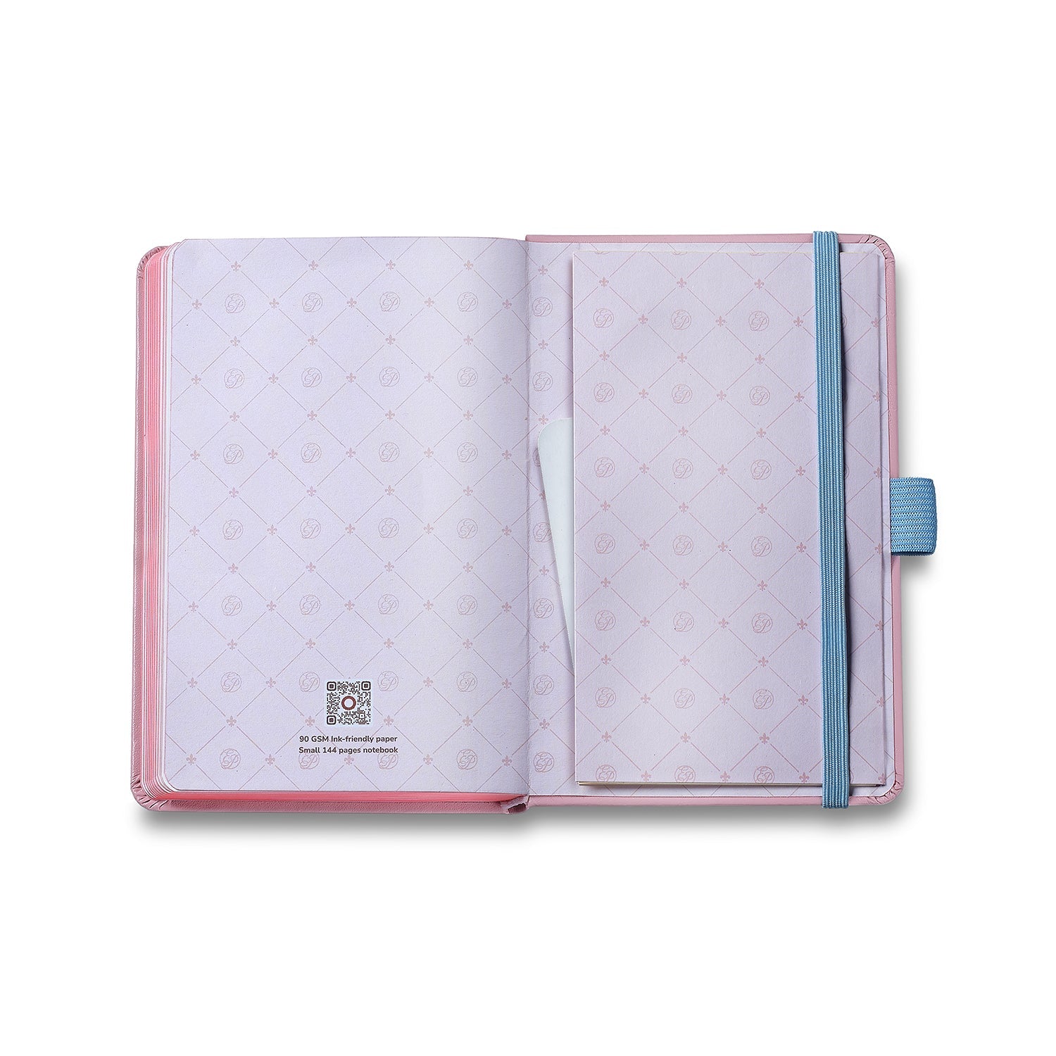 Sheaffer Gift Set ft - Emily in Paris Prelude Mini 9810 Pastel Pink Ballpoint Pen with Swarovski Crystal and Hardbound Small Notebook