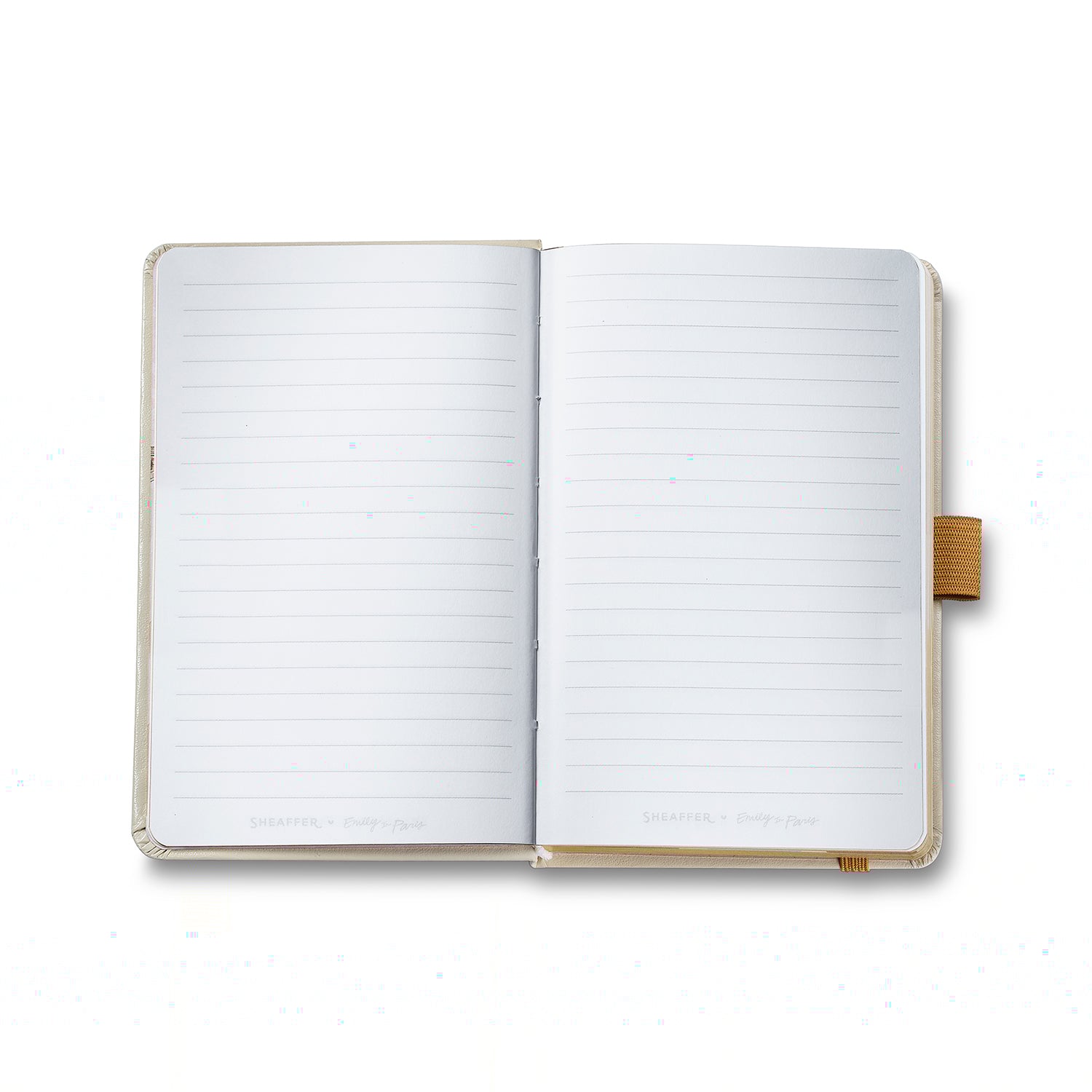 Sheaffer Emily in Paris Small Journal 90 GSM Ink Friendly Paper with Embossed Eiffel Tower - Beige