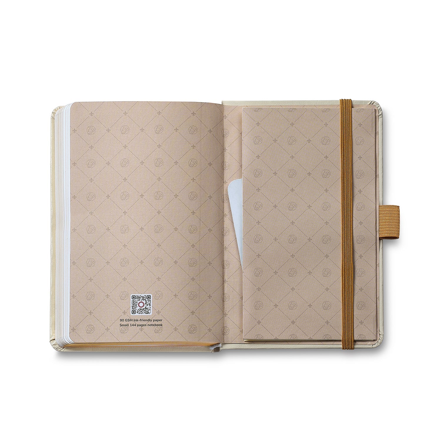 Sheaffer Emily in Paris Small Journal 90 GSM Ink Friendly Paper with Embossed Eiffel Tower - Beige