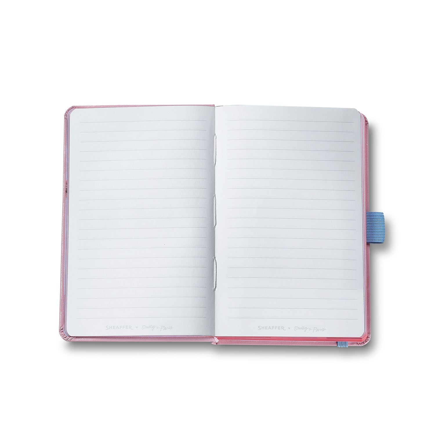 Sheaffer Emily in Paris Small Journal 90 GSM Ink Friendly Paper with Embossed Eiffel Tower - Pink