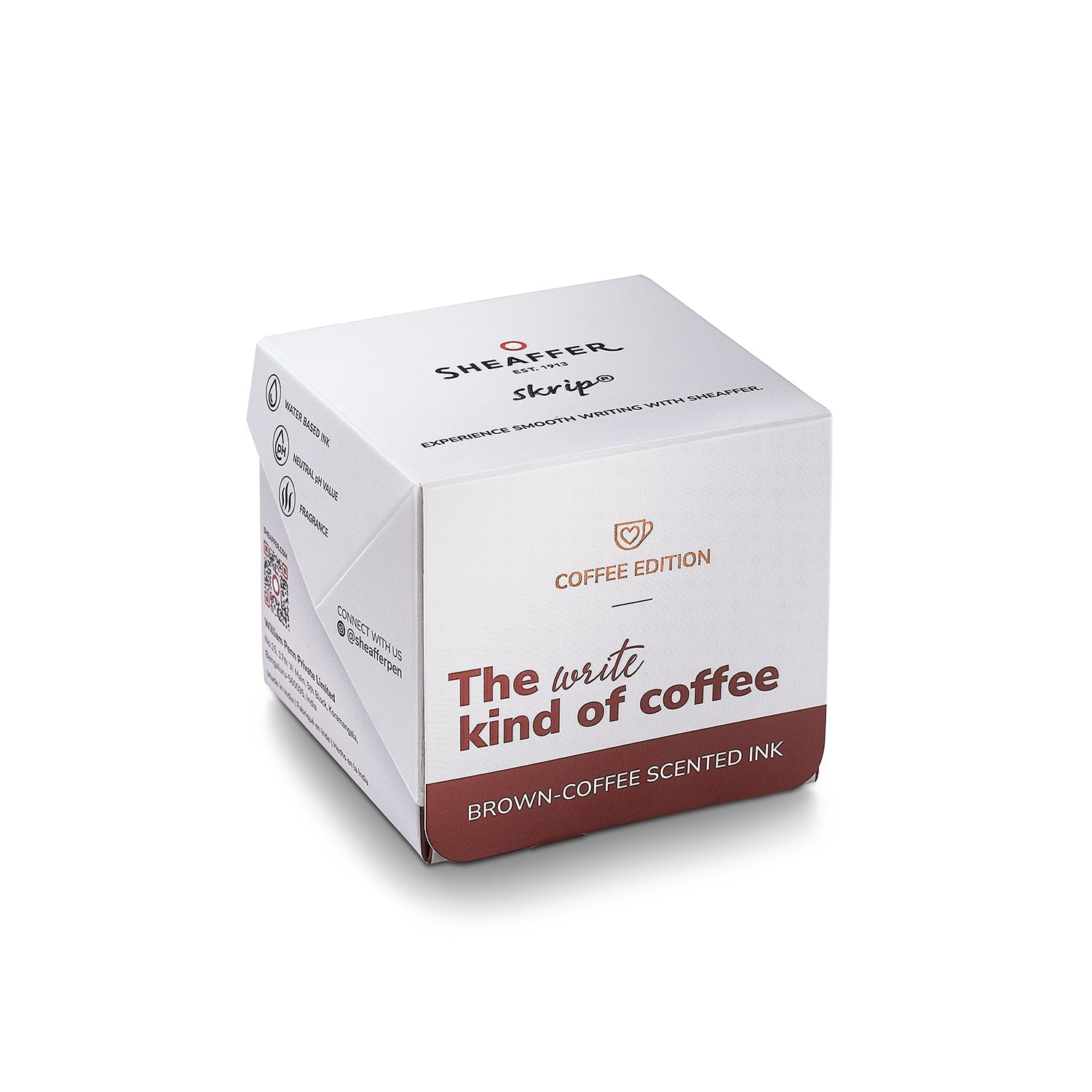 Sheaffer Skrip Coffee-Scented Ink Bottle (50 ml) - Coffee Brown