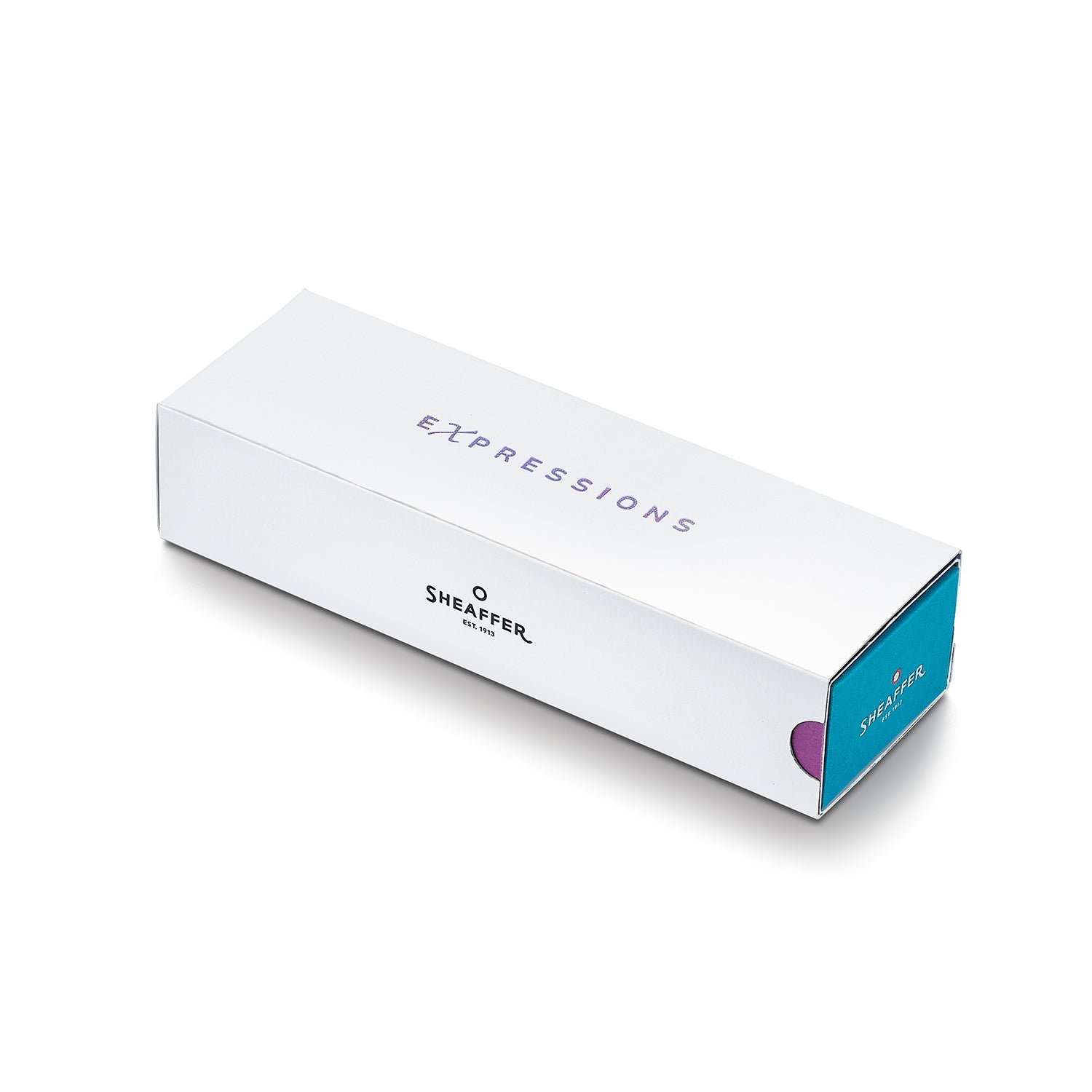 Sheaffer 100 9376 Expressions Blue and Pink Pearlised Gradient Fountain Pen with Chrome-plated Trims